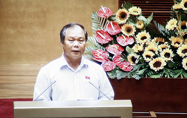 Chủ nhiệm UB Pháp luật của Quốc hội Phan Trung Lý (ảnh: Việt Hưng).