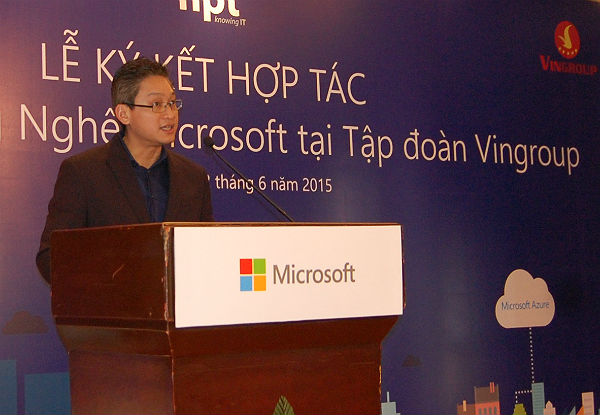 Vingroup bắt tay Microsoft nâng cao hiệu quả quản trị doanh nghiệp