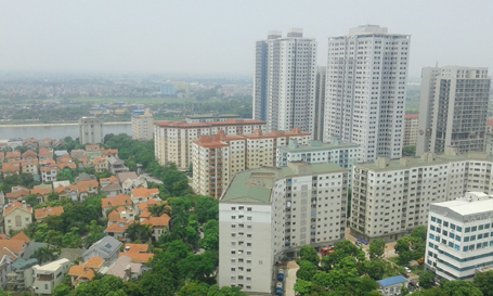 Giá dịch vụ chung cư ở Hà Nội thấp nhất 450 đồng/m2, cao nhất là 16.500 đồng/m2