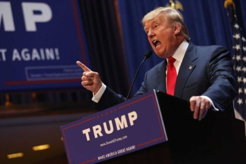 Tỉ phú Donald Trump, ứng viên tổng thống Mỹ, lần đầu lộ 