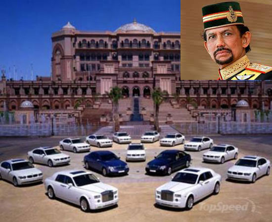 Cuộc sống giàu sang bậc nhất của Quốc vương Brunei