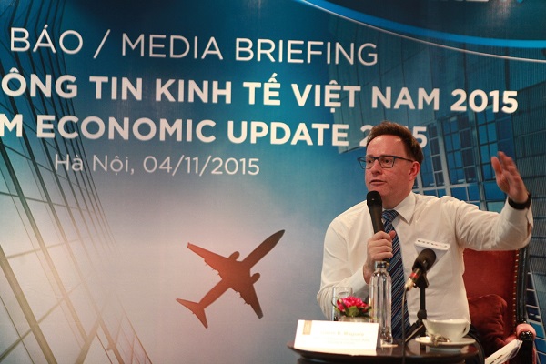 ANZ nâng dự báo tăng trưởng GDP của Việt Nam lên 6,8% trong năm 2015