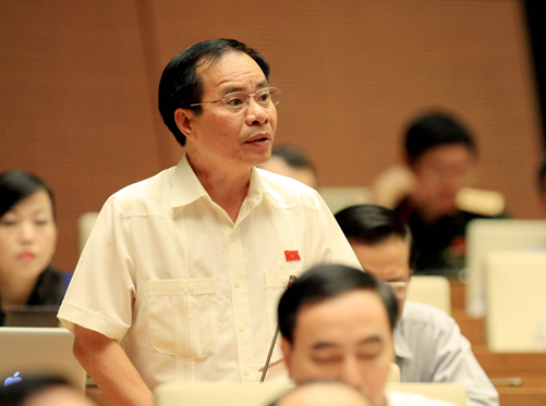 
Đại biểu Nguyễn Văn Hiến (Bà Rịa - Vũng Tàu) - ảnh: TTXVN
