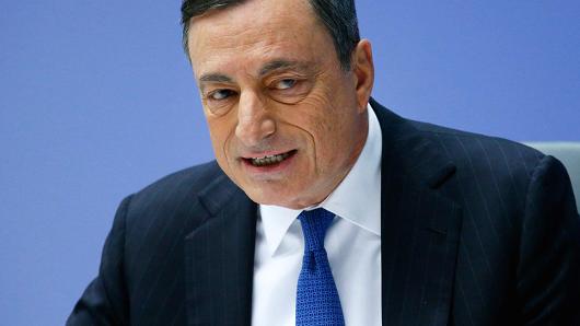 Chủ tịch ECB Mario Draghi.
