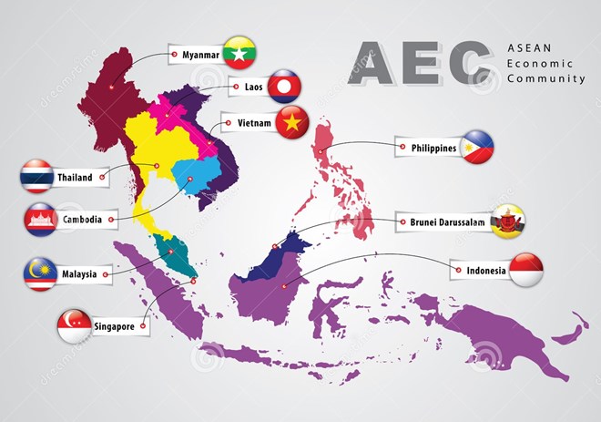 Cộng đồng Kinh tế ASEAN (AEC) sẽ được thành lập sau hơn 10 ngày nữa