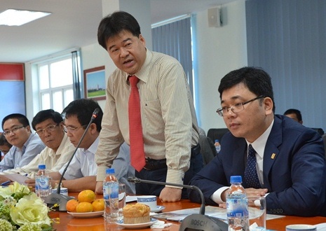 Ông Nguyễn Hoài Giang thông tin về dự án Nâng cấp mở rộng Nhà máy lọc dầu Dung Quất