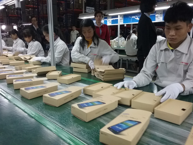 
Một Công ty Việt Nam ở Hưng Yên sản xuất vỏ hộp smartphone cho Samsung
