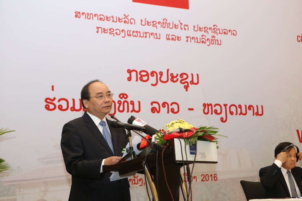 Phó Thủ tướng Nguyễn Xuân Phúc phát biểu tại hội nghị 