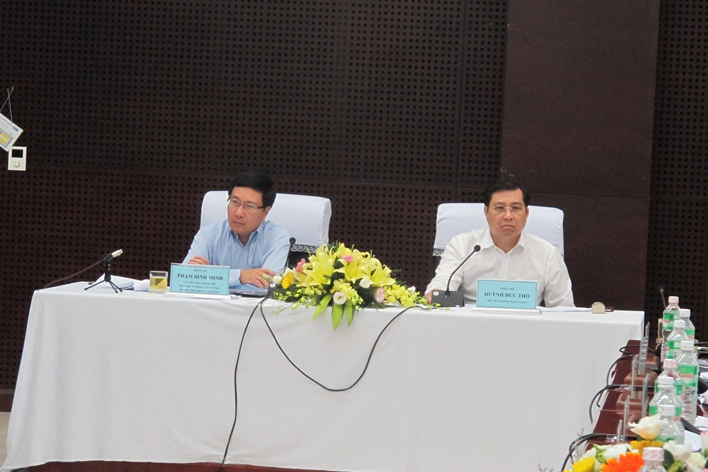Tại buổi làm việc với Phó Thủ tướng Phạm Bình Minh, Chủ tịch UBND TP Đà Nẵng xin tăng thêm 80-100 bàn chia bài tại khu vui chơi có thưởng Silver Shores.