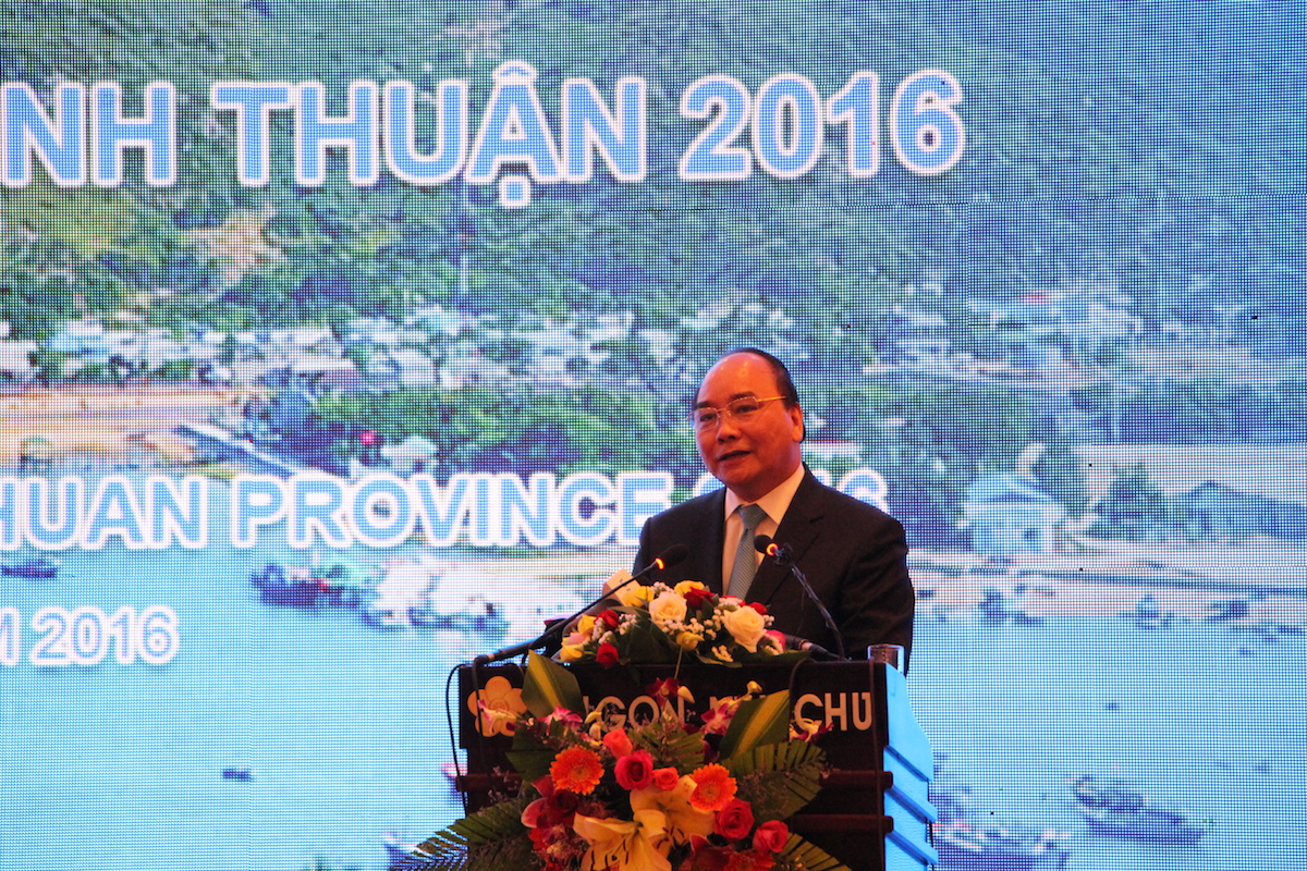 Thủ tướng cũng cho rằng, Ninh Thuận cần tư duy đổi mới, đóng vai trò chủ đạo trong tạo không gian, điều kiện thuận lợi phát triển kinh tế xã hội.