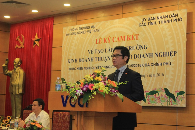 Chủ tịch VCCI, ông Vũ Tiến Lộc tin mục tiêu 1 triệu doanh nghiệp vào 2020 sẽ thành hiện thực