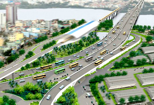 Hà Nội muốn đổi 6000 ha đất để làm 10 dự án đường sắt đô thị