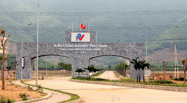 Khu công nghiệp Phú Vinh, một trong những dự án đầu tư trong giai đoạn khó khăn nhất của KKT Vũng Áng.