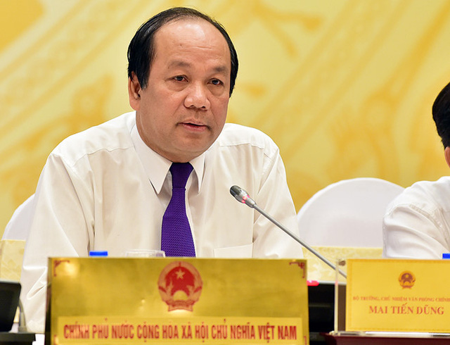 Bộ trưởng Mai Tiến Dũng: Vụ Trịnh Vĩnh Bình, tòa án quốc tế đang xem xét