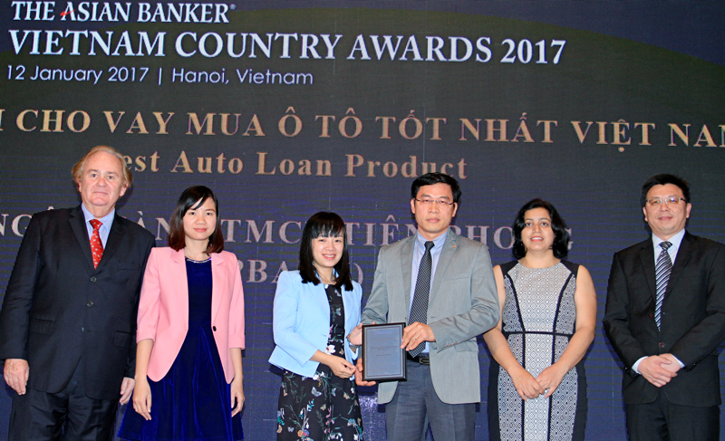 TPBank được trao giải “Ngân hàng có sản phẩm cho vay mua ô tô tốt nhất Việt Nam”