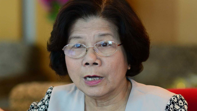 bà Vũ Kim Hạnh Chủ tịch Hội Doanh nghiệp Hàng Việt Nam Chất lượng cao