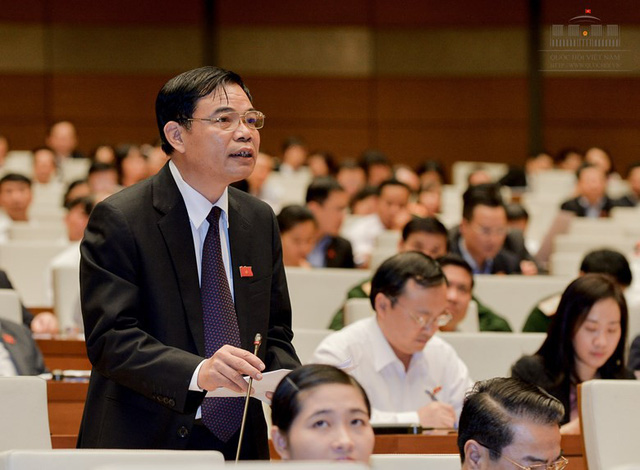 Bộ trưởng Bộ Nông nghiệp Nguyễn Xuân Cường.