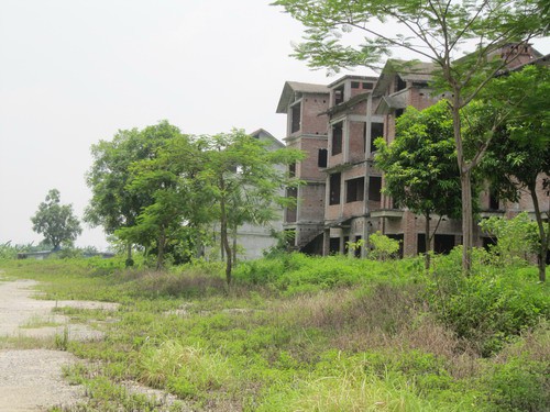 
Khung cảnh một góc khu biệt thự ở Bắc An Khánh
