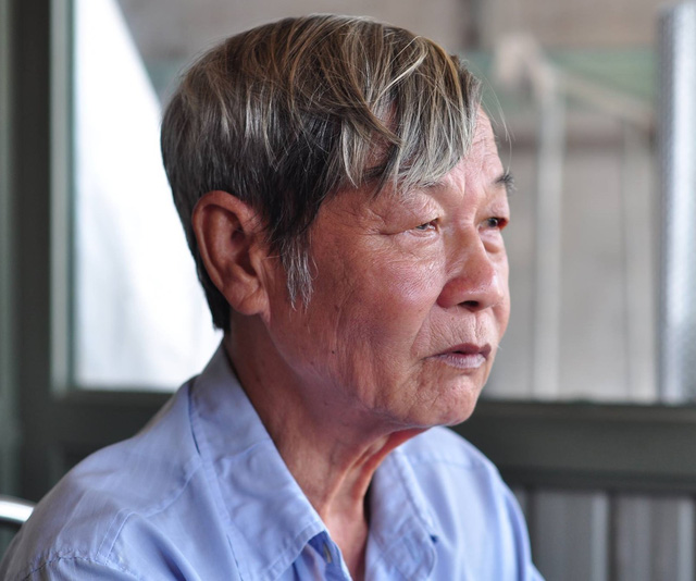 Ông Hoàng Văn Lục buồn bã khi số tiền 8 tỷ đồng gửi vào Quỹ tín dụng nhân dân Thái Bình chưa thể lấy lại được.