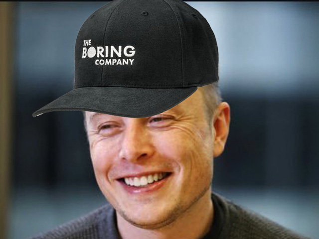 Tỷ phú Elon Musk bán mũ có dòng chữ “The Boring Company” với giá 20 USD/chiếc và mọi người đều “phát cuồng” vì chúng. (Nguồn: BI)