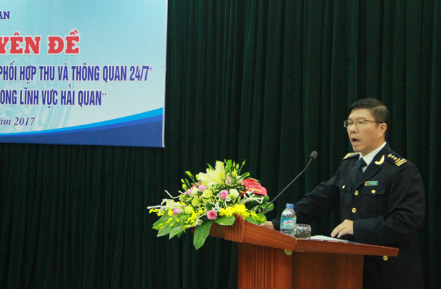 
Cục trưởng Cục Thuế xuất nhập khẩu, Tổng cục Hải quan Lưu Mạnh Tưởng
