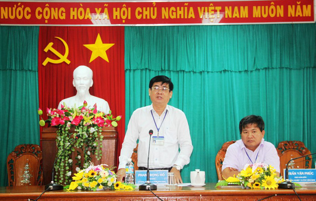 Sở NN&PTNT tỉnh Bình Định tổ chức họp với các chủ tàu và 2 công ty đóng tàu để thống nhất việc đền bù, hỗ trợ các khoản chi phí trong thời gian tàu hư hỏng nằm bờ sửa chữa.