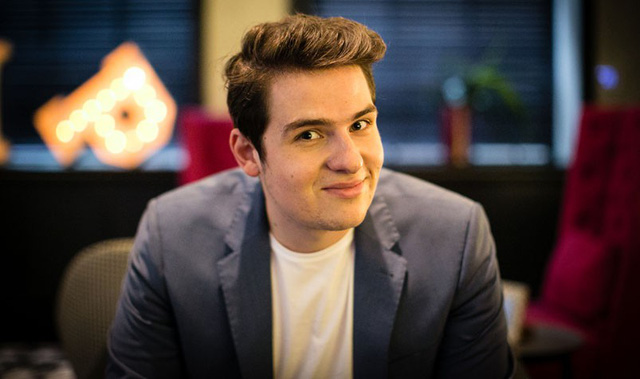 
Brandon Evertz, 23 tuổi, CEO công ty Big Review TV trị giá 13 nghìn tỷ đồng. (Nguồn: finance.nine.com.au)
