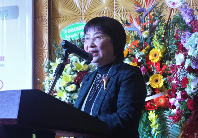 Bà Đinh Thị Mỹ Loan, Chủ tịch Hiệp hội các nhà bán lẻ Việt Nam cho rằng ngành bán lẻ là một trong những ngành thu hút dòng vốn mua bán - sáp nhập (M&A) nhất tại thị trường Việt Nam. (Ảnh: Hồng Vân)