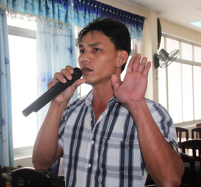 Tại buổi làm việc hôm 30/12, ông Nguyễn Xuân Nguyên, Giám đốc Công ty TNHH Đại Nguyên Dương thẳng thừng từ chối đền bù thiệt hại cho các chủ tàu cá.