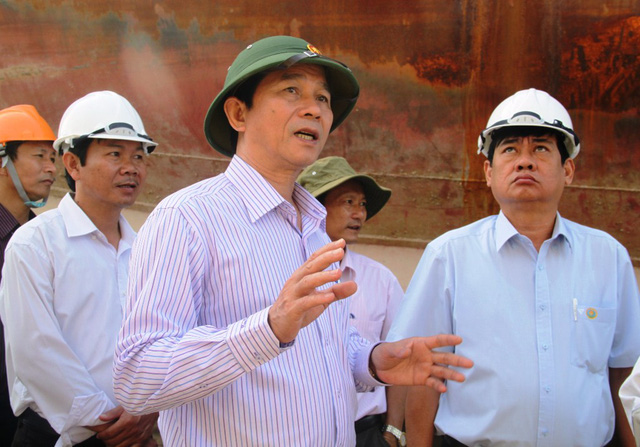 Phó Chủ tịch UBND tỉnh Bình Định Trần Châu không thể chấp nhận được việc Công ty TNHH Đại Nguyên Dương từ chối đền bù cho ngư dân.