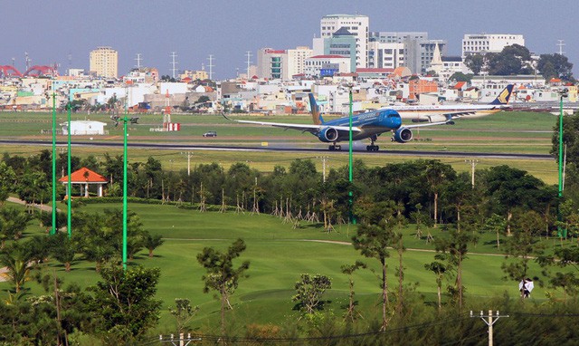 Một số diện tích đất quốc phòng, trong đó có sân golf sau quyết định của Thủ tướng được giao để mở rộng sân bay Tân Sơn Nhất