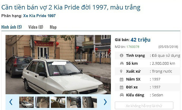 Sốc chỉ với 40 triệu đồng, bạn mua được những ô tô cũ chính hãng này tại Việt Nam