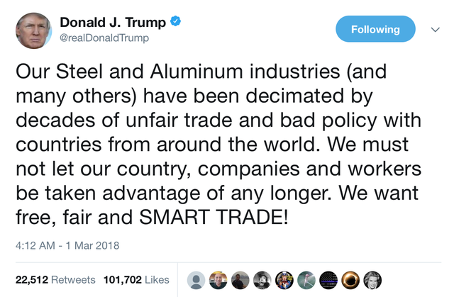 Dòng tweet Tổng thống Trump cuốn phăng hàng nghìn tỷ các ông trùm thép Việt