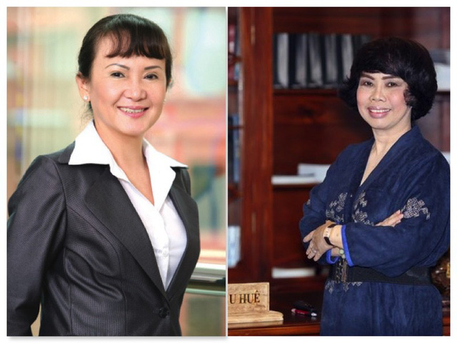Bà Mai Kiều Liên - CEO Vinamilk và bà Nguyễn Thị Phương Thảo - CEO Vietjet Air