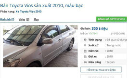 Những chiếc ô tô cũ đang rao bán giá 300 triệu đồng tại Việt Nam