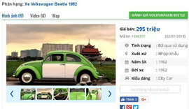 Những chiếc ô tô Volkswagen cũ đang rao bán tầm giá 200 triệu đồng tại Việt Nam
