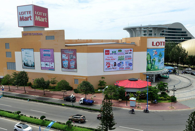 Trung tâm Thương mại Lotte tại góc đường 3/2 – Thi Sách, Phường 8, TP. Vũng Tàu.