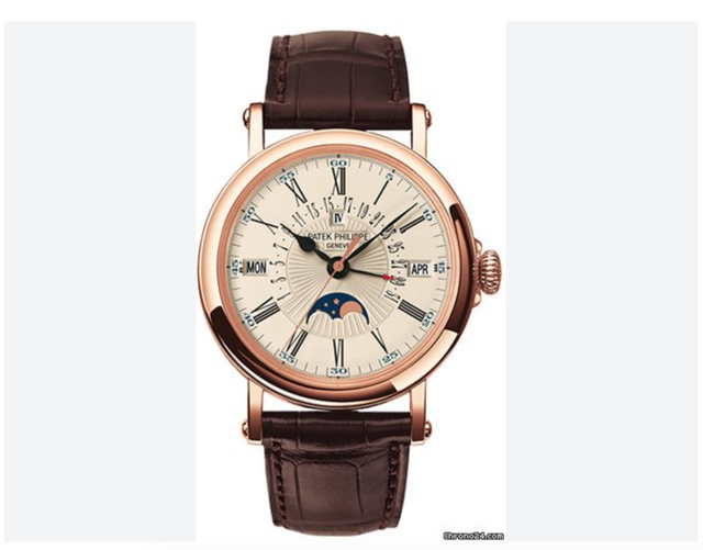 
Chiếc đồng hồ Patek Philippe Calendar Perpettula 5159R-001 do ông Phó tổng tập đoàn tư nhân (trong bài viết) đeo trị giá 1,8 tỷ đồng, bị Trịnh Xuân Thanh chê là đồng đồ cho lái xe đeo (Ảnh minh họa)
