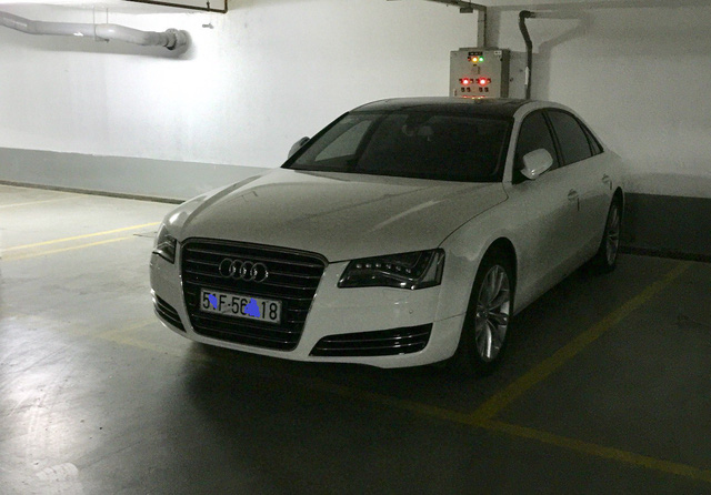 
Chiếc xe sang Audi A8
