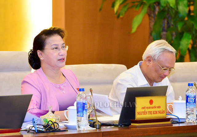 Chủ tịch Quốc hội Nguyễn Thị Kim Ngân yêu cầu giải trình đầy đủ với lý lẽ thuyết phục để xin ý kiến Bộ Chính trị về việc xử lý tài sản bất minh