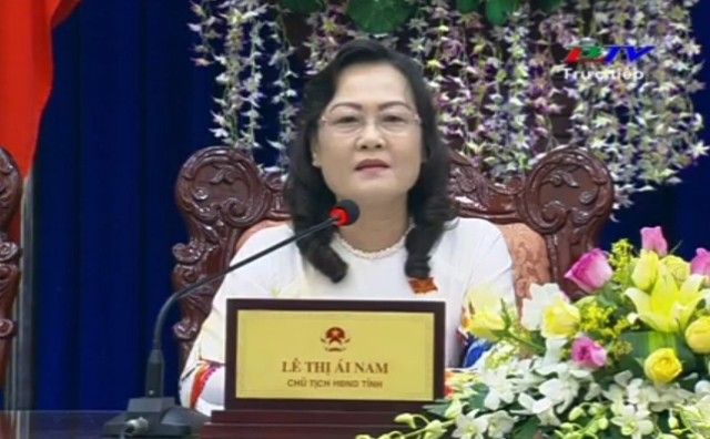 Chủ tịch HĐND tỉnh Bạc Liêu Lê Thị Ái Nam cho biết sẽ chờ cam kết của nhà đầu tư, của Sở KH&ĐT có thực hiện được hay không.