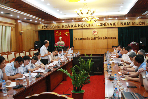 Công bố thanh tra quản lý đất đai và đầu tư xây dựng tại Bắc Giang