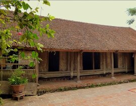 Kiến trúc nhà truyền thống ở làng quê Việt