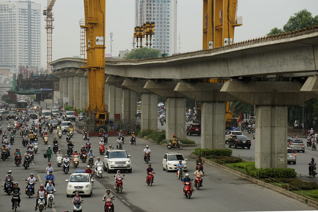 Ba dự án ODA đường sắt ở Hà Nội đang “đội sổ” về chậm tiến độ
