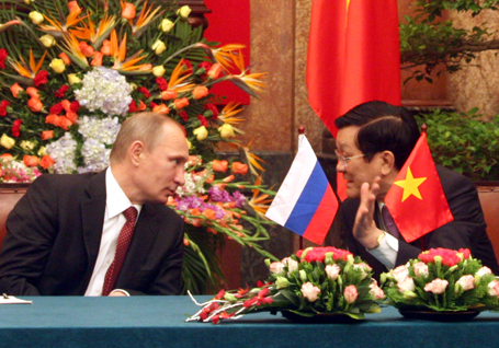 Đây là chuyến thăm Việt Nam lần thứ 3 của ông Putin, hai lần trước vào năm 2011 và 2006