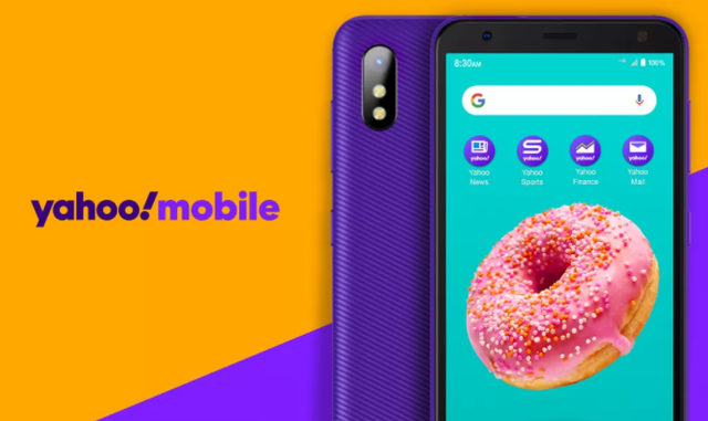 Yahoo! bất ngờ ra mắt smartphone giá rẻ với màu tím quen thuộc - 1