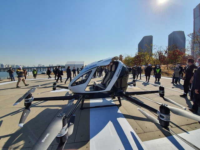 Hàn Quốc tưng bừng thử nghiệm taxi bay không người lái - 2