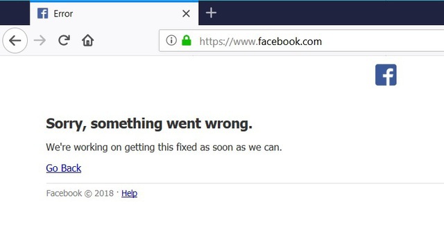 Sau Google, đến lượt Facebook gặp sự cố tại Việt Nam - 1