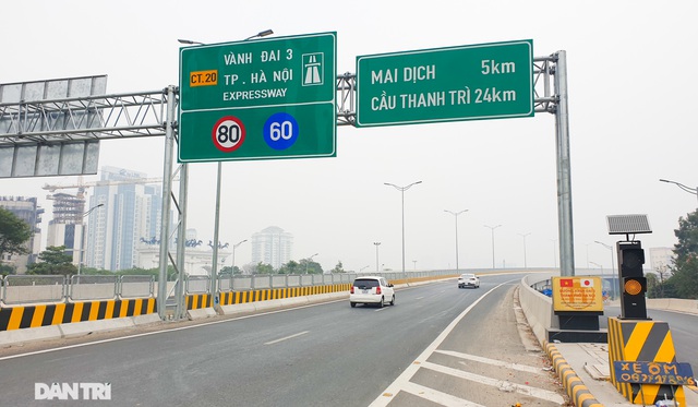 Thông xe cầu Thăng Long, kết nối xuyên suốt đường trên cao đẹp nhất Hà Nội - 9