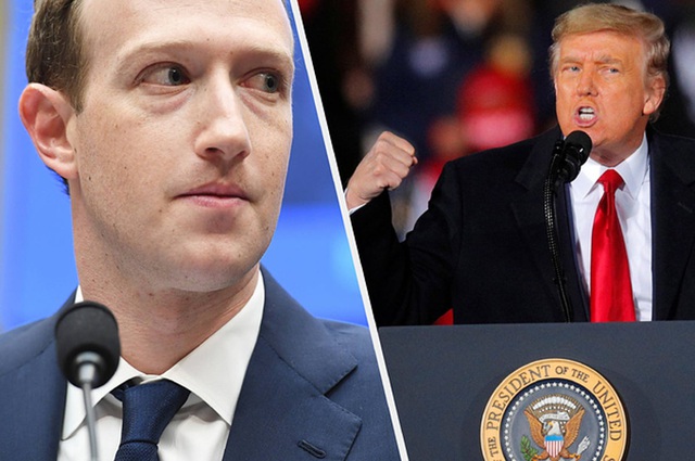 Mark Zuckerberg tuyên bố khóa tài khoản Facebook ông Trump vô thời hạn - 1